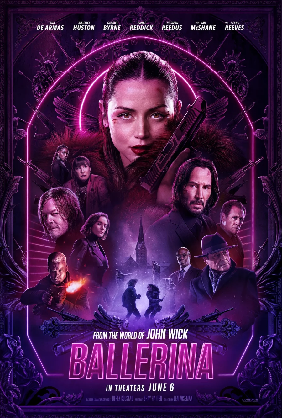 From the World of John Wick: Ballerina (2025) movie poster download